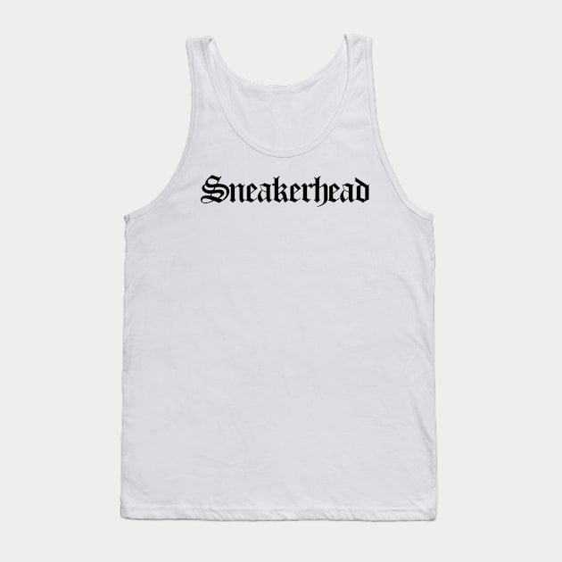 Sneakerhead Old Eng Tank Top by Tee4daily